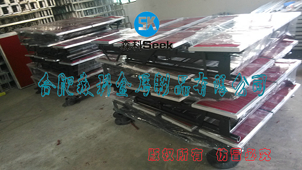 四層鋼鐵折疊合唱臺(tái) 黑色噴塑